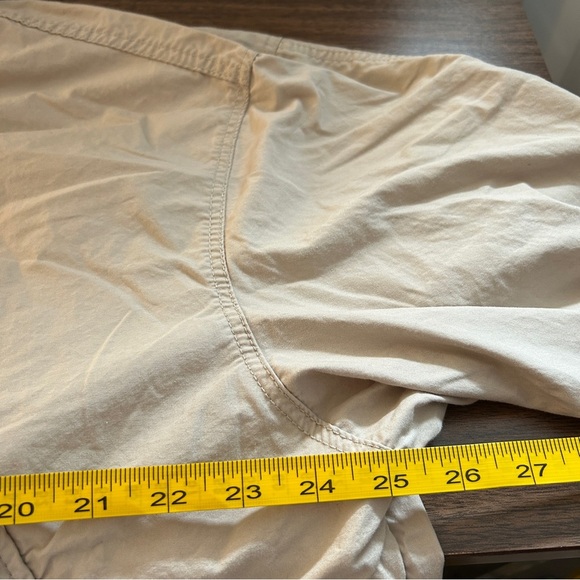 ❤️ H&M Men's Light Tan Hooded Raincoat L - Picture 7 of 10